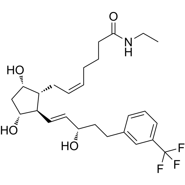 17-Trifluoromethylphenyl trinor prostaglandin F2α ethyl amide 1621369-73-0